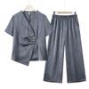 Elegant Women's Summer T-Shirt Two-Piece Set