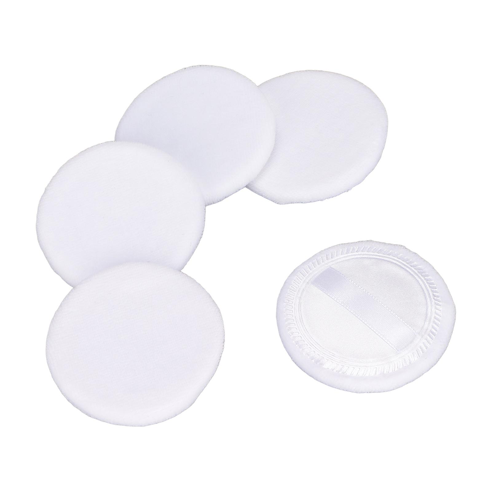 

5 шт. пуховка для пудры мягкая текстура моющаяся хорошая пудра схватывается три цвета доступны для макияжа лица белый