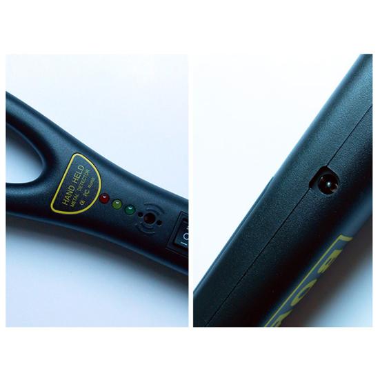 GP101 Metal Detector Handheld High Sensitivity ABS Acousto-optic Vibration Alarm Scanner