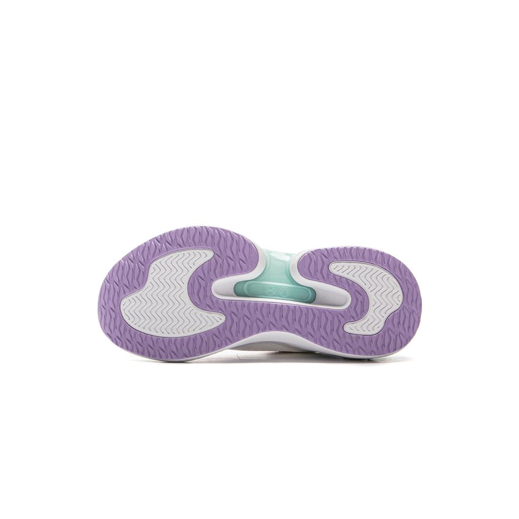 Li Ning Kids Sports Lifestyle Series Fashion Comfortable Casual Shoes Kids Casual Shoes Standard-White Rose-Purple YKNV020-2