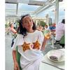 Fashion Women's T-Shirt Summer American Ins Casual Printing Graphic T-sh
