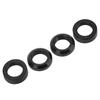 Mountain Bike Titanium Alloy ConcaveConvex Spacer Disc Brake Base Fixed Screw Heighten