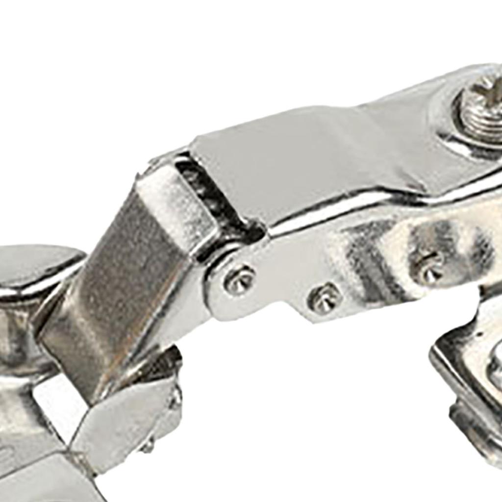 4PCS Hydraulic Hinges Metal Spring Soft Close Hinge 304 Stainless Steel Hinge for Cupboard Cabinet