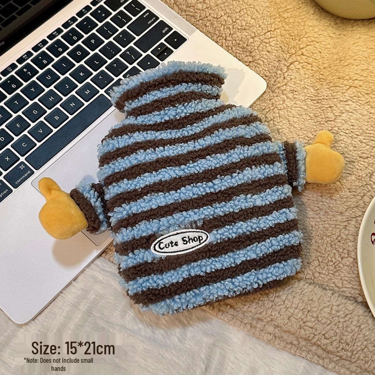 

Large Cartoon Hot Water Bottle and Hand Warmer for Abdomen and Uterus