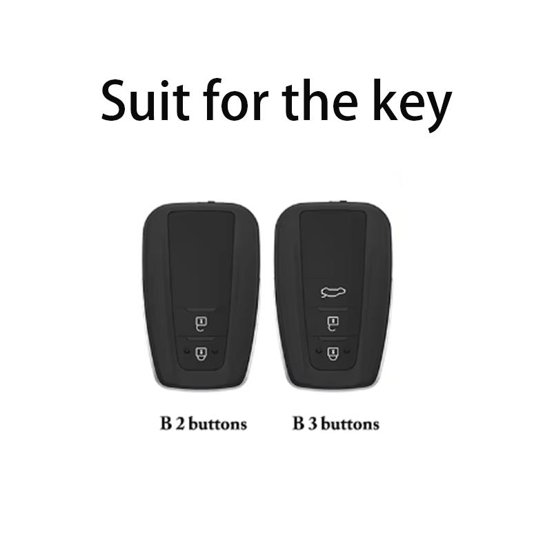 New Fashion for Toyota Prius 20 RAV4 Camry 70 CHR C-HR Corolla 2018 2019 2020 2 3 Button Remote Car Key Case Cover Fob Keychain