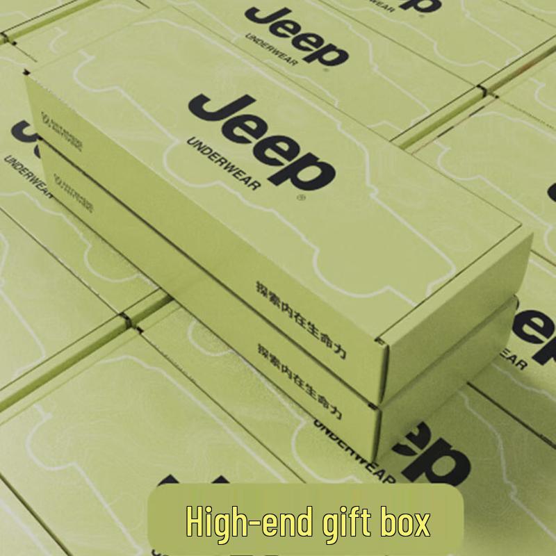 Jeep Men's 100% Cotton Antibacterial Mid-Calf Socks