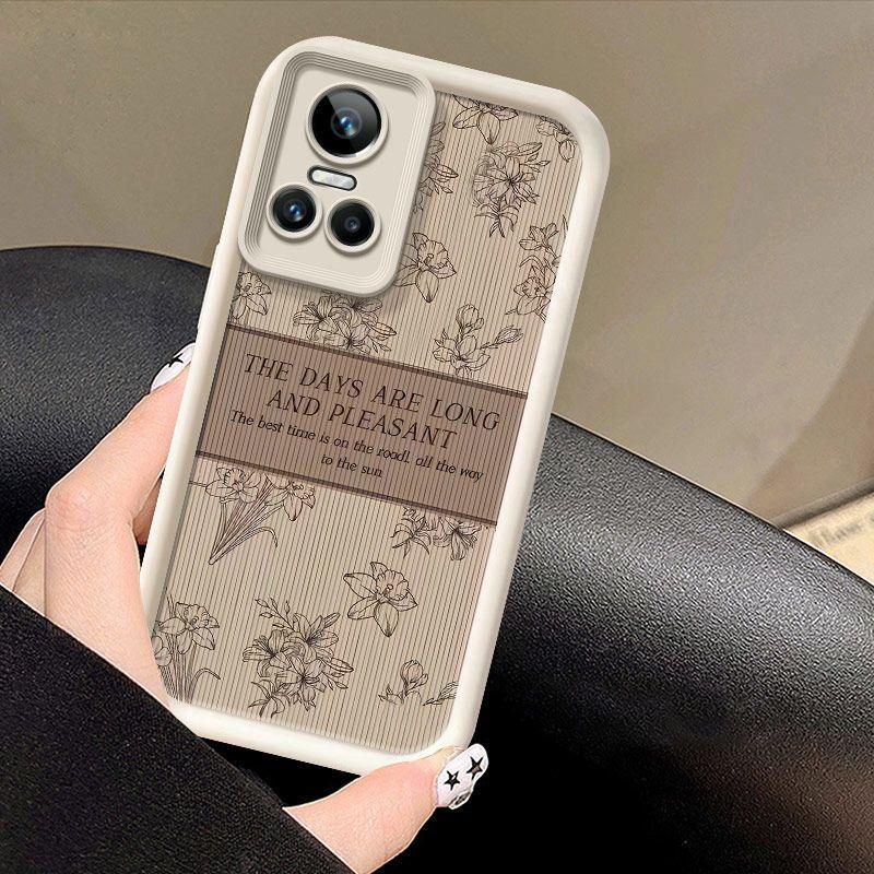 

RealmeGTNeo3 Mobile Phone Case, Real Me GTNeo3 Retro Chinese Wind Matte Protective Case, Personalized Creative Soft Case OPPO R4