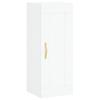 Highboard White 34.5x34x180 cm Particleboard