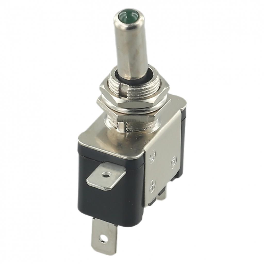 12V Illuminated On/Off Toggle Switch for Racing and Rally Vehicles