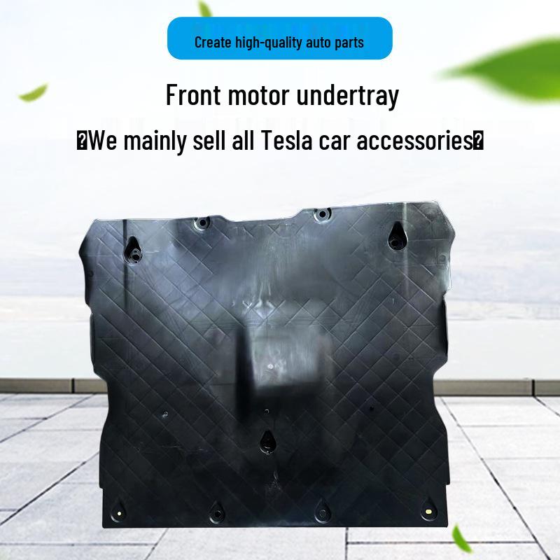 Tesla Model Y/3 Front & Rear Bumper Guards: Lower Guard, Rear Protection Plate, Front Splash Guard, Mudguard