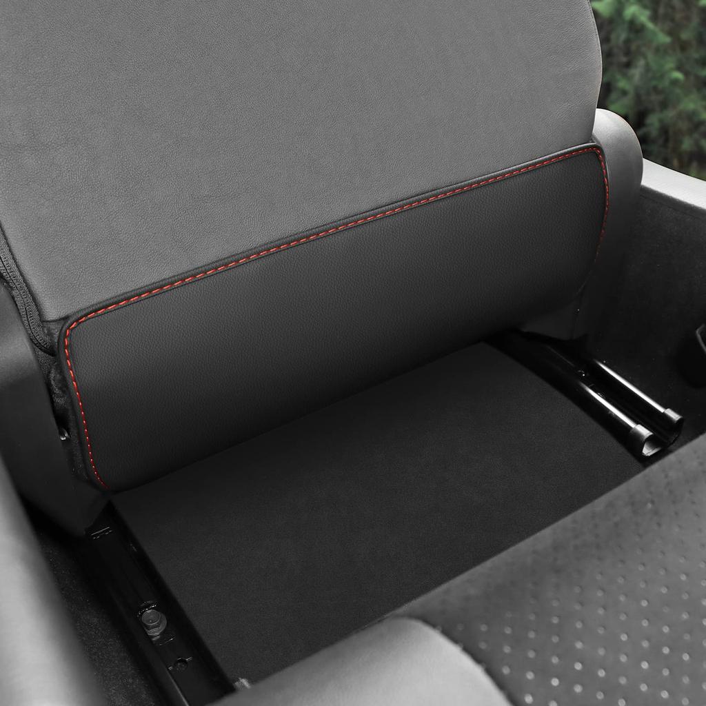 KUNGKIC Sitzlehnen-Kratzschutzmatten für Toyota GR86 ZN8 und Subaru BRZ ZD8 Rücksitz-Schutz vor Flecken und Tritten, Innenraumteile und PU, Einfache Montage