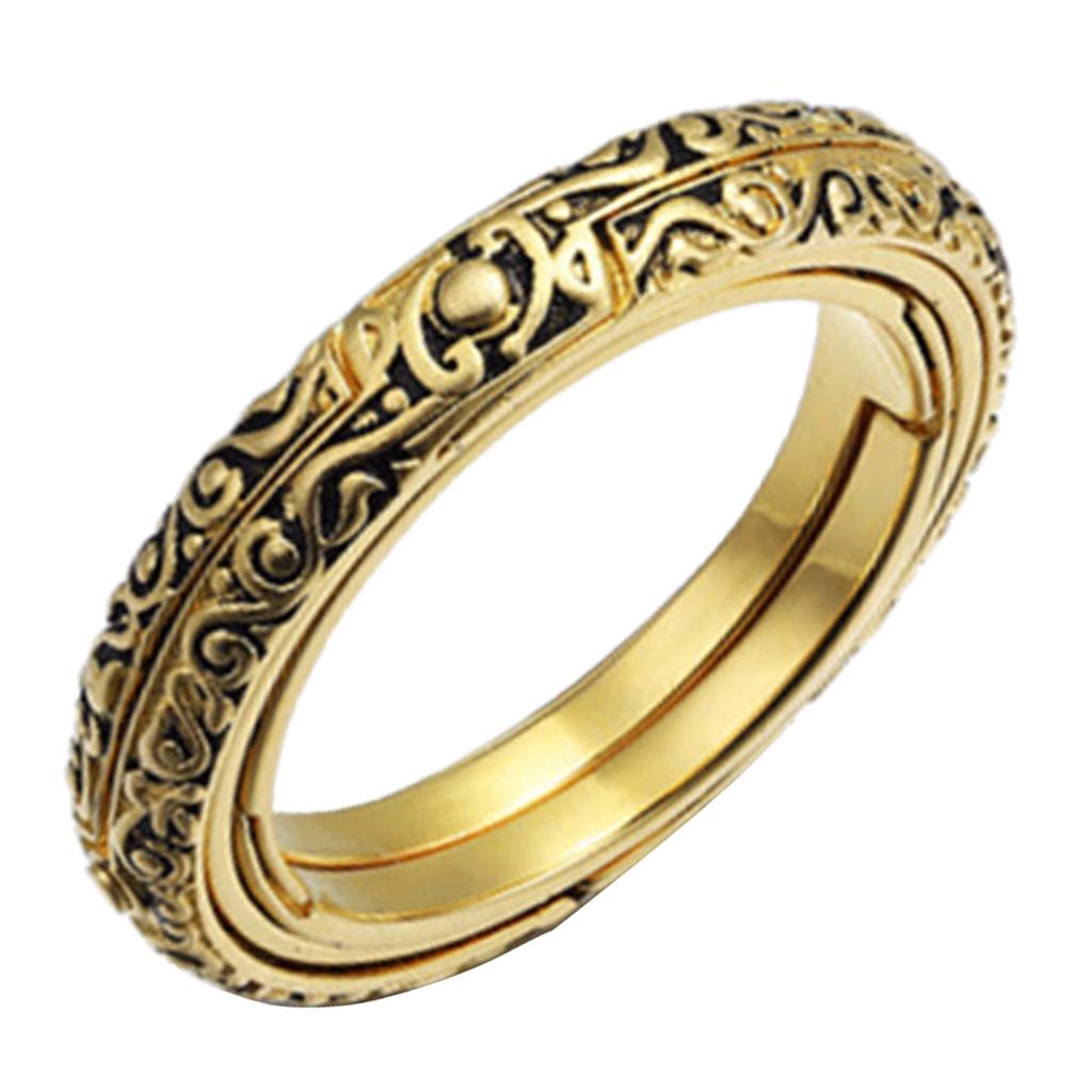 for Couple Astronomical Sphere Ball Rings Trendy Jewelry