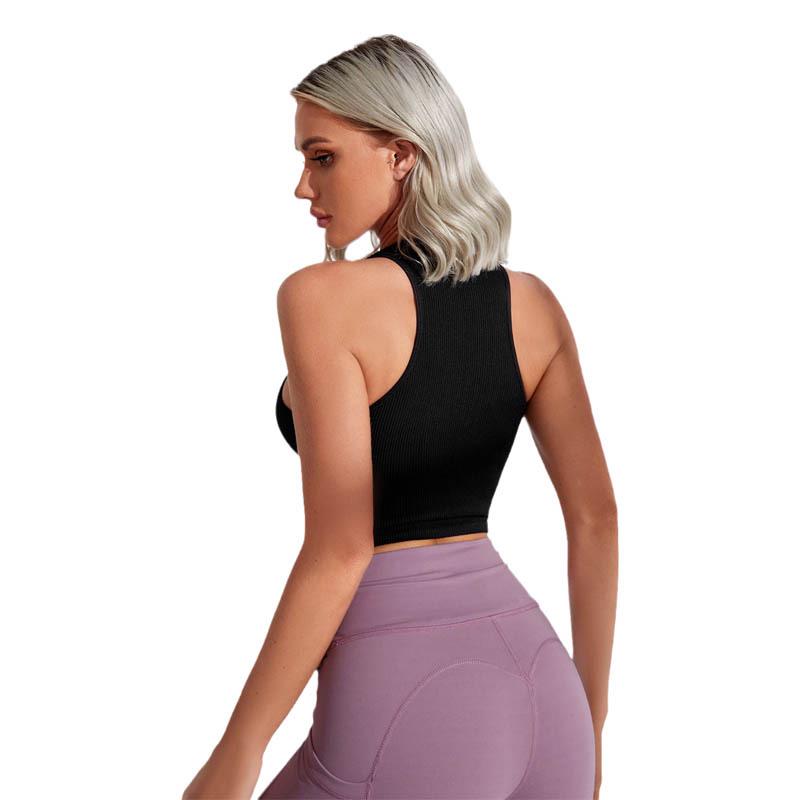 Women's High Intensity Sports Bra Yoga Vest for Running & Gym