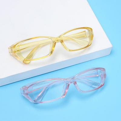 Classic Side Shields Fashion Anti-blue Light Glasses Safety Goggles for Men Women Optical Eyewear Anti Fog Protective Eyeglasses