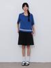 VINCENT NAVY Sehwa Sailor Blouse_Blue