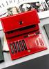 Women's Leather Wallet PTN D19-NGV-7612 Red