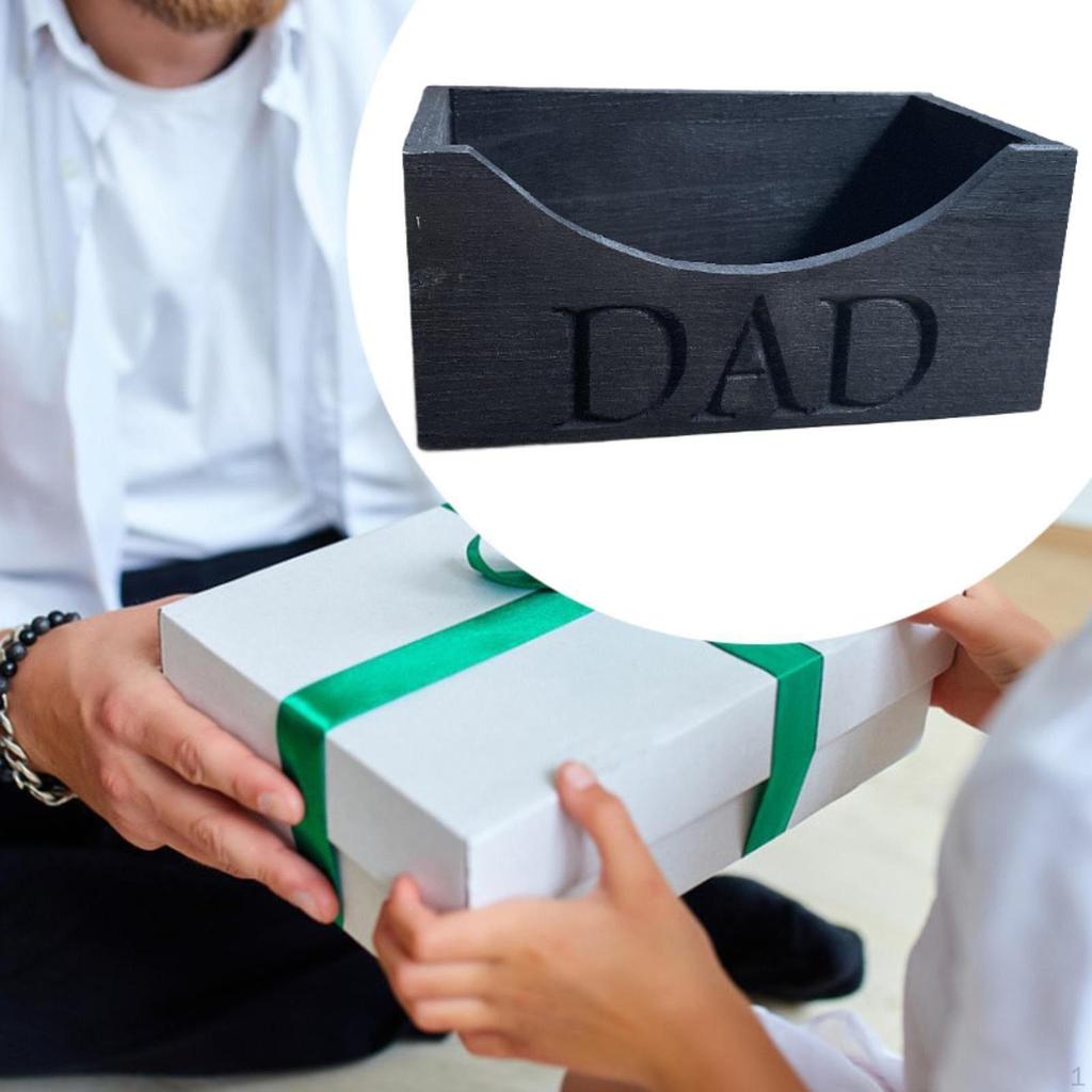 Dad Hat Holder Box Baseball Cap Organizer Decor from Boys Storage Fathers Day Gift for Daddy