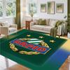 Rapid Wien FC Design Kristall-Samt Teppich Weiche Dekorationsmatte für Schlafzimmer Eingang