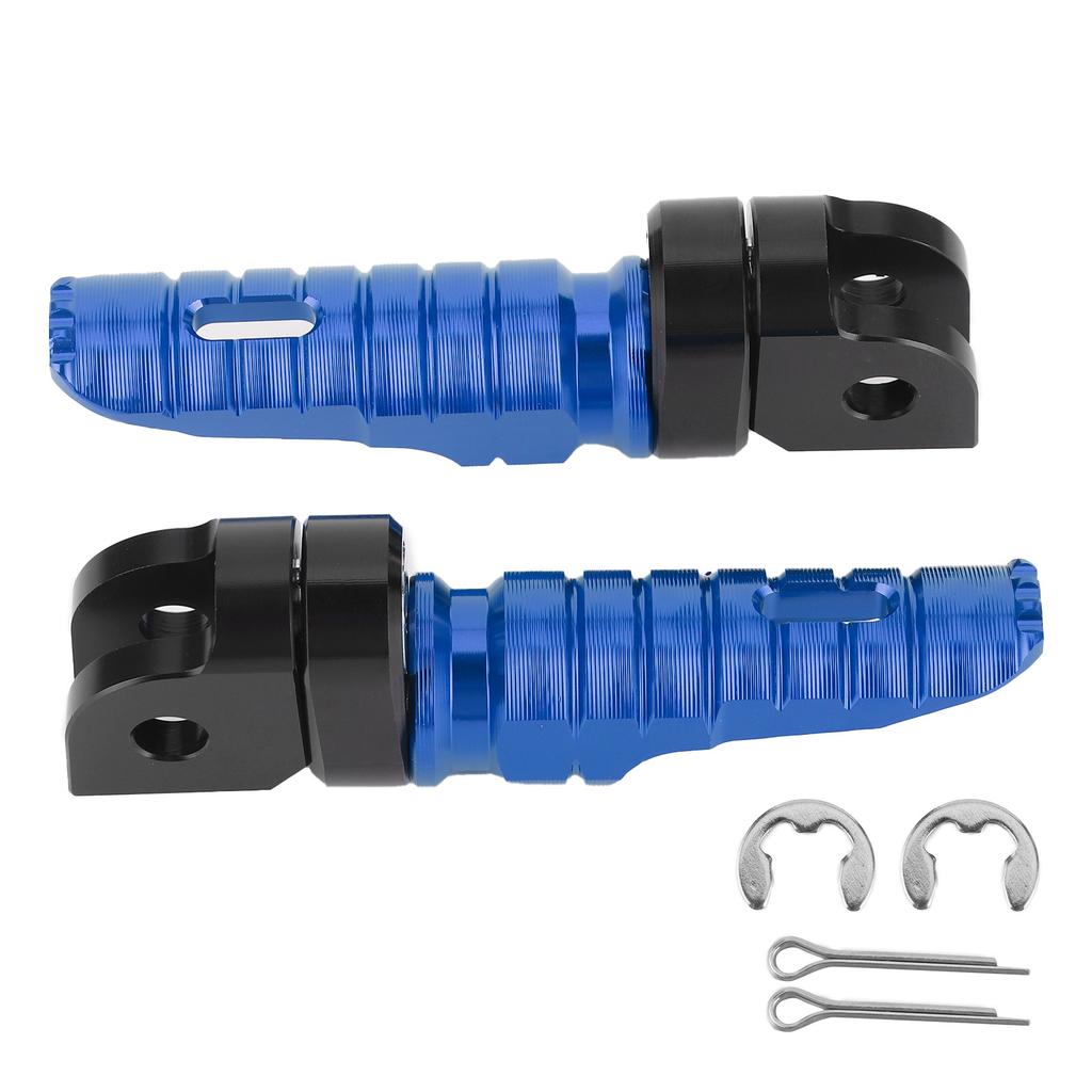 Pair of Front Foot Pegs Pedals Motorcycle Modification Fit for Honda CB125R CB300R CB1300SF