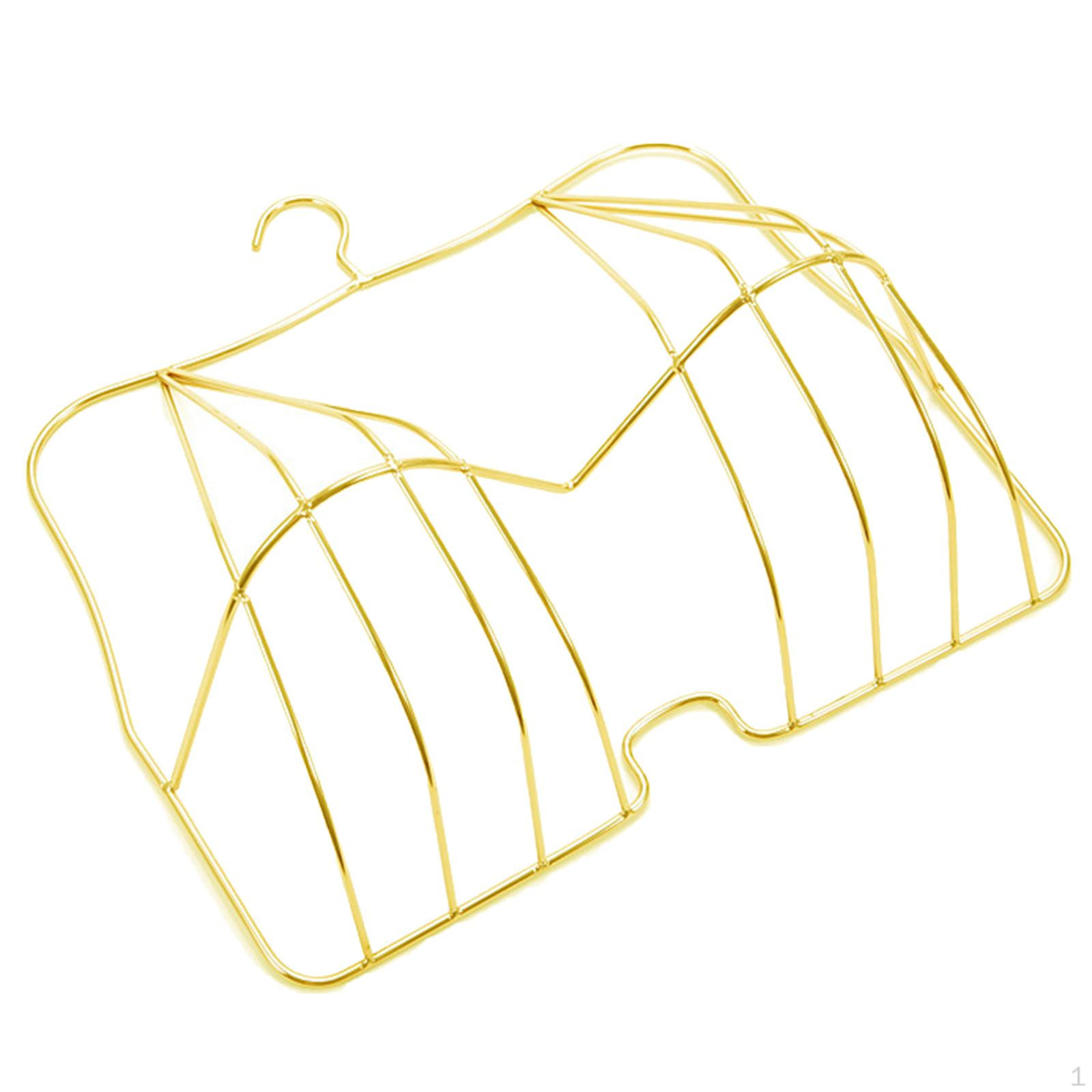 

Прочные вешалки для одежды для бюстгальтеров и брюк для витрины магазина, сушка против деформации органайзера Golden