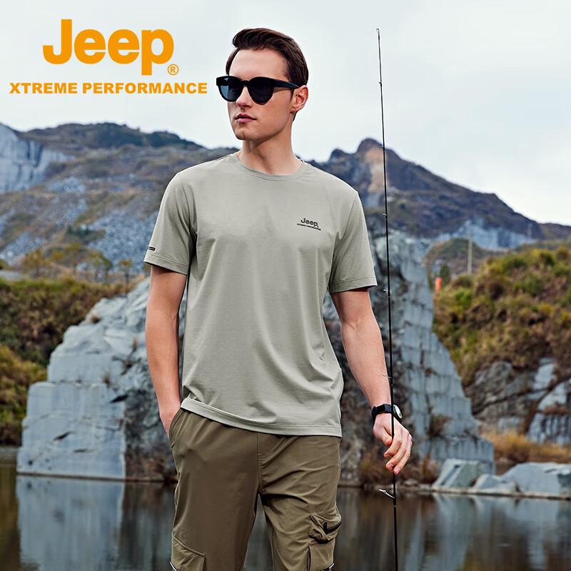 Jeep Men s Modal Fiber Short Sleeve T-Shirt L/175