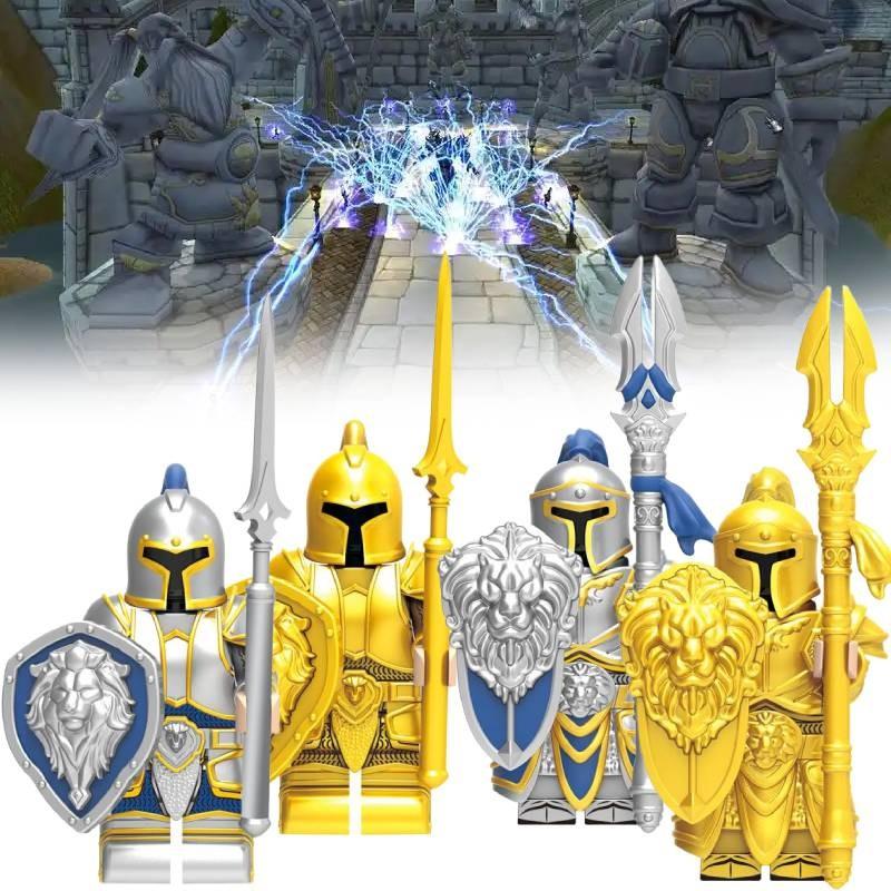 World Warcraft Of Stormwind City Guard Building Block Toys Kids Early Education