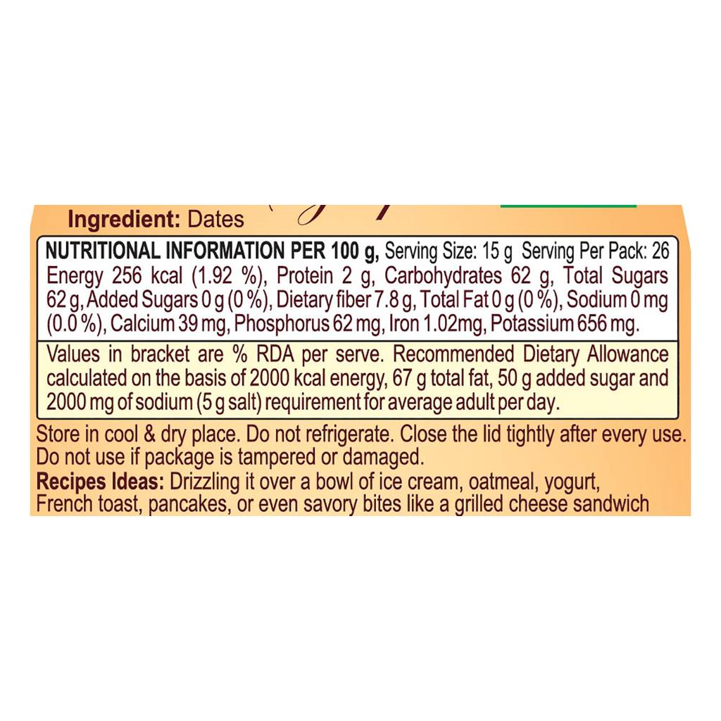 Patanjali Date Syrup 400gm