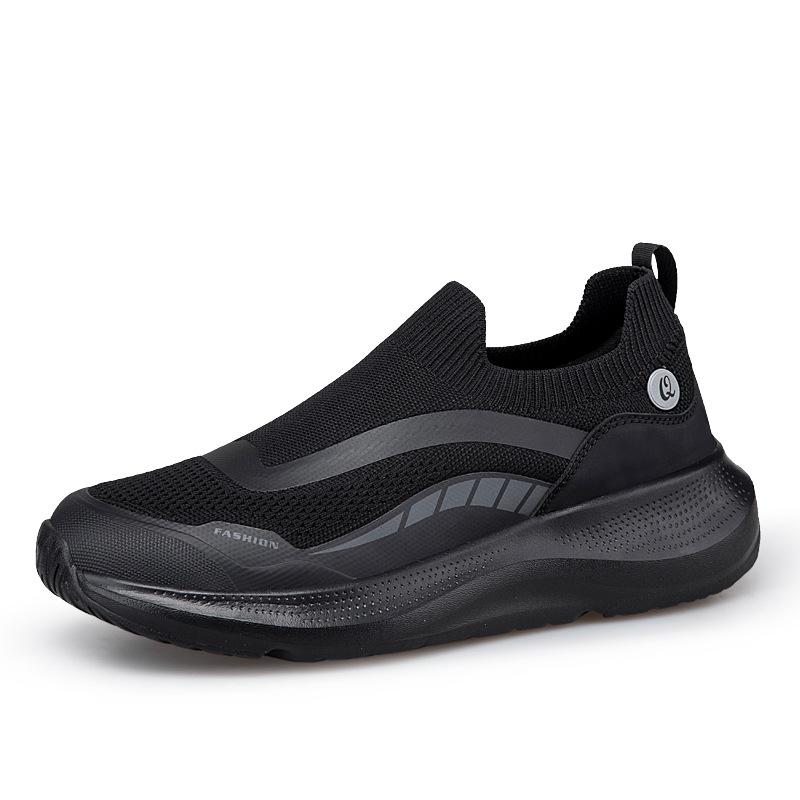 

Casual Mesh Couple Sports Sock Shoes Low-top, Breathable Lightweight and Comfortable Shoes for Outdoor Daily Commuting 38 чорний