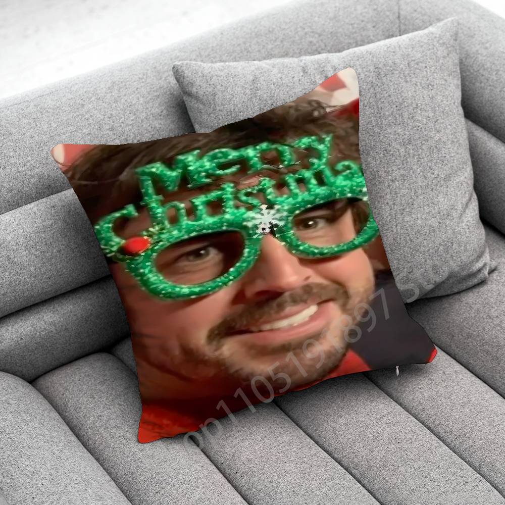F-Fernando A-Alonso Throw Pillow Case For 45x45cm 40x40cm 55x55cm 50x50cm 30x30cm Square Car Pillowcase Shell