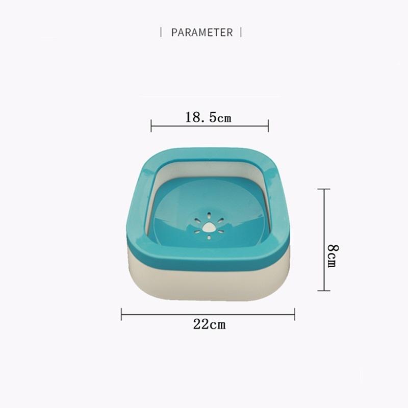 Anti-splash Water Bowl For Dogs 1L Large Capacity Drinker Drinking Bowls Dog Waterer For Puppy Cat Pet Accessories