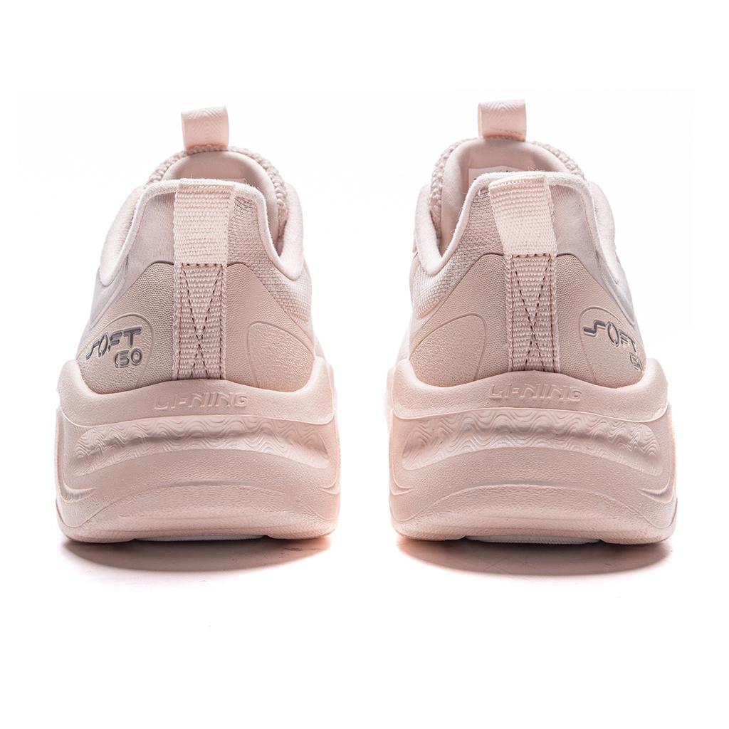 Li Ning SOFT GO 2 WMS Cushioning Slip Resistant Abrasion Resistant Support Rebound Low top Casual Shoes Women's AGLV064-5