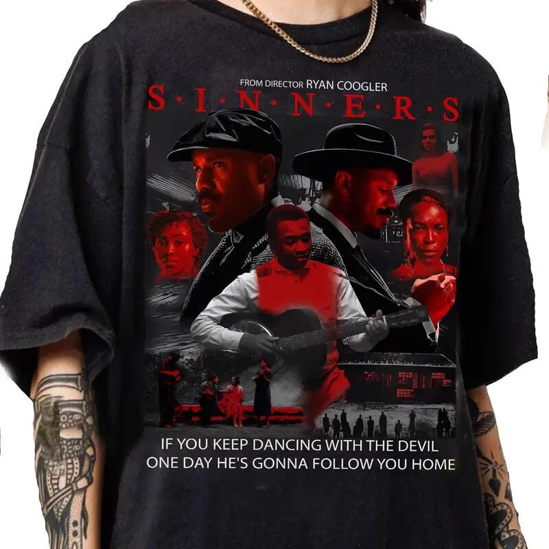 The Sinner Movie Tshirt unisex horror action film Tshirt heavyweight pure cotton streetwear fan gift gothic y2k top M