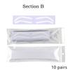 10Pairs Disposable Eyebrow Design Stencil Eyebrow Tint Airbrush Auxiliary Sticker For Brows Shaping
