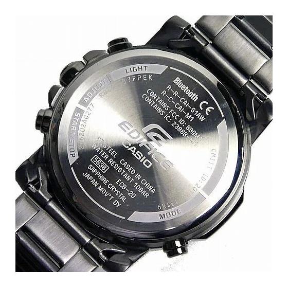 Used CASIO Edifice ECB-20YDC-1AJF Production discontinued model New/domestic genuine product Bluetooth equipped watch
