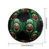 Rapid Wien Soccer Ball, Colorful, Suitable for All Ages, Machine-stitched, PVC Material, Competition Grade, Durable and High Bounce
