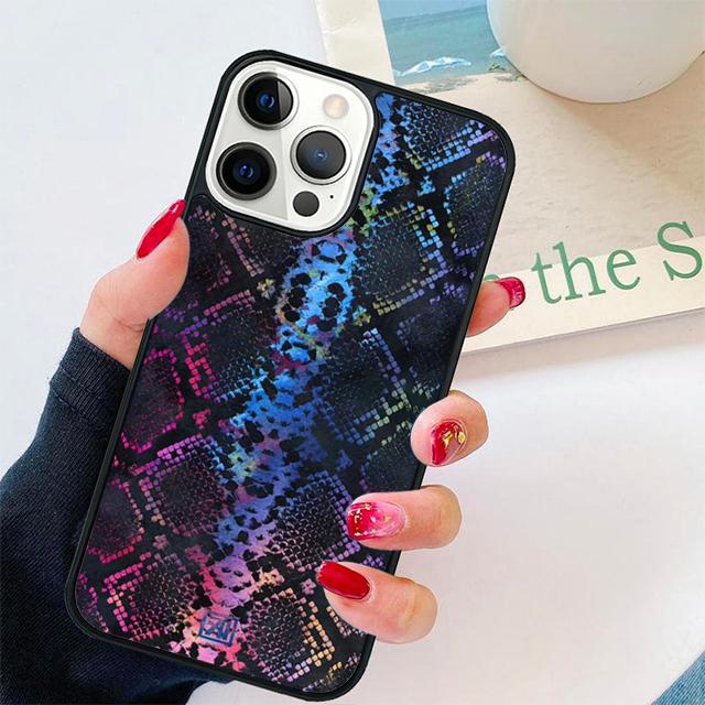 

Snake Skin Phone Case Cover For iPhone 17 Air 15 16 14 13 12 Pro Max 11 Pro Max Plus Coque Shell iPhone 13pro max