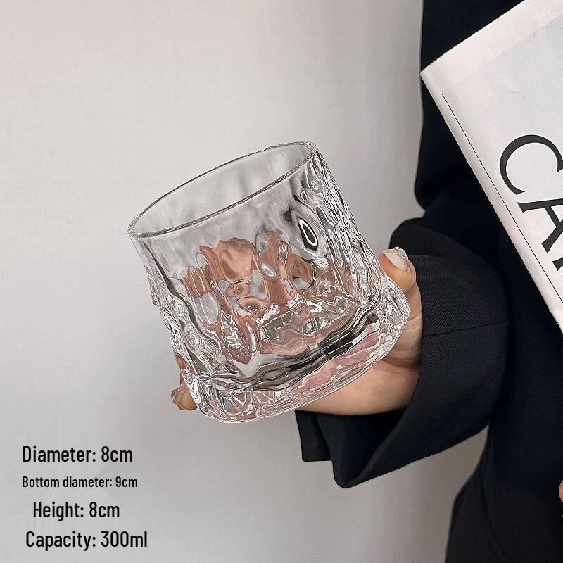 ZISIZ Vintage INS Style Glass Cup