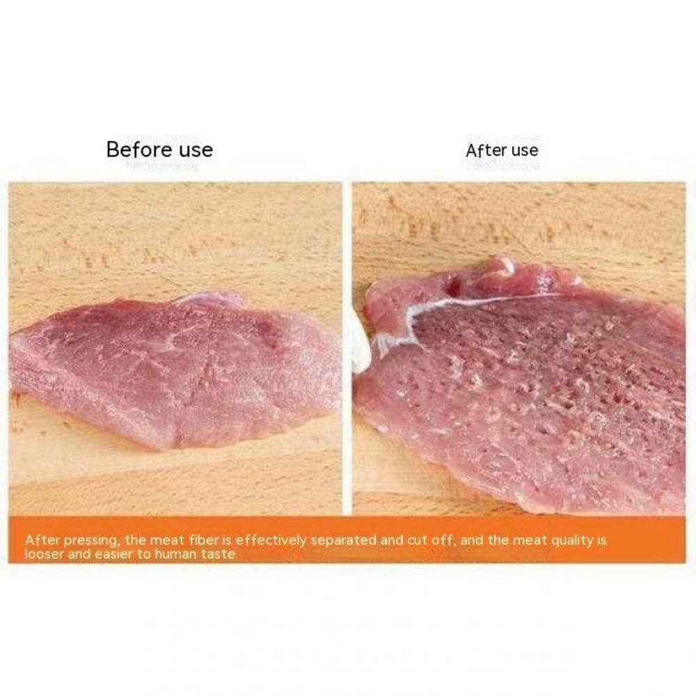 1PC Profession Meat Tenderizer Needle For Steak Pork Kitchen Tool with 21 Steel Needle Loose Meat Hammer For Cooking BBQ Accessories