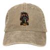 Grim Reaper With Hourglass Baseball Cap Men Hats Women Visor Protection Snapback Scary Horror Lover Caps