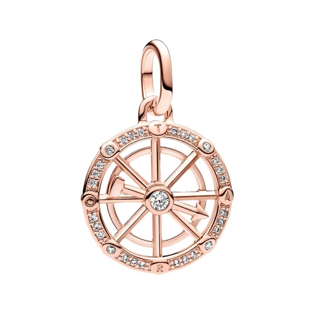 New Copper Pentagram Sun Clover Me Series Accessories Mini Pendant Is Suitable For Original Me Charm Bracelets And Necklaces