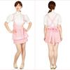 NOOLOR Anmira Uniform Waitress Maid Outfit Set Cosplay Costume (Size M, Pink)