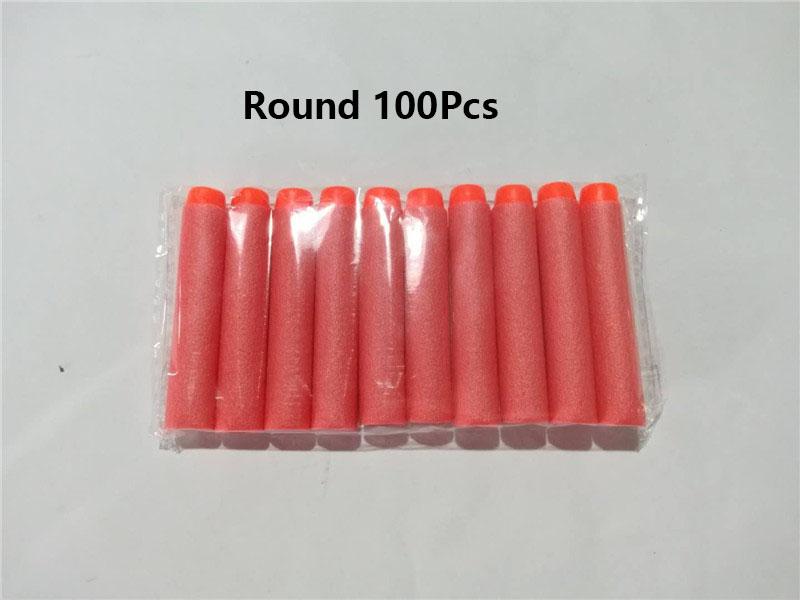 EVA Soft Round Suction Head Refill Darts Bullets for Nerf Gun Kids Toy Guns Accessories Bullets for Nerf Series Blasters Xmas