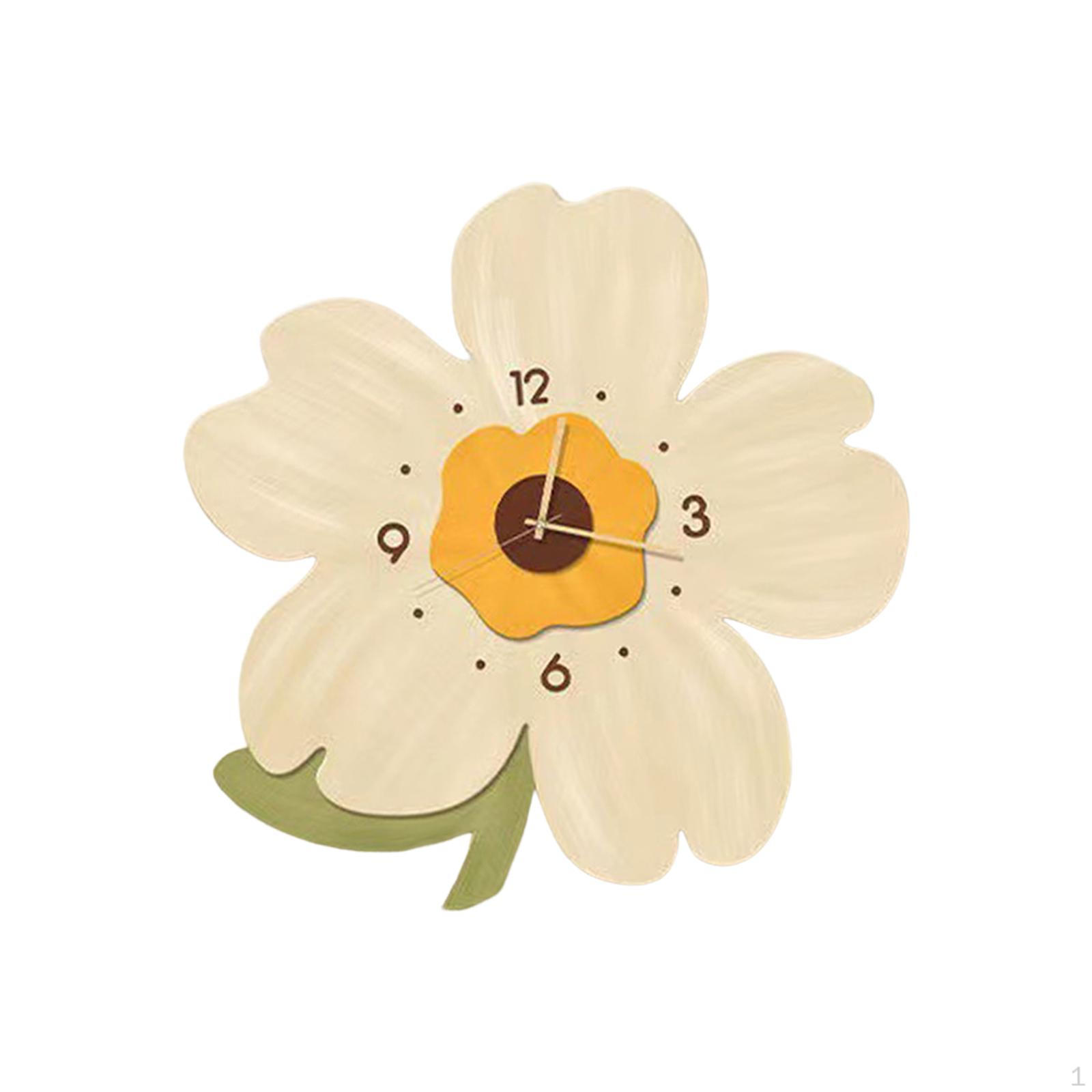 

Contemporary Sunburst Wall Clock for Stylish Home Decor L