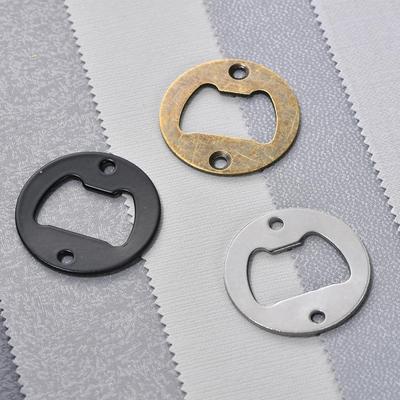 Jingmao Chrom Bierflaschenöffner, Rundes Eisen, Durchmesser 40mm
