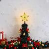 Dreamy Romantic Starry Tree Topper: Creative Christmas Lights for a Warm Atmosphere