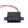 Dc 3.0V-30.0V Digital Car Voltmeter Automotive Voltage Meter Waterproof 12V Led Display Voltage Monitor Tester Motorcycle Car