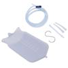 Silicone Enema Bag Kit Portable Enema Douche Bag Home Colon Cleansing Bag Set 2L with Scale