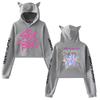 Hot K-pop Anime Kpop Demon Hunter Saja Boys Crop Tops Women Sweatshirt Long Sleeve Girls Fashion Hoodie