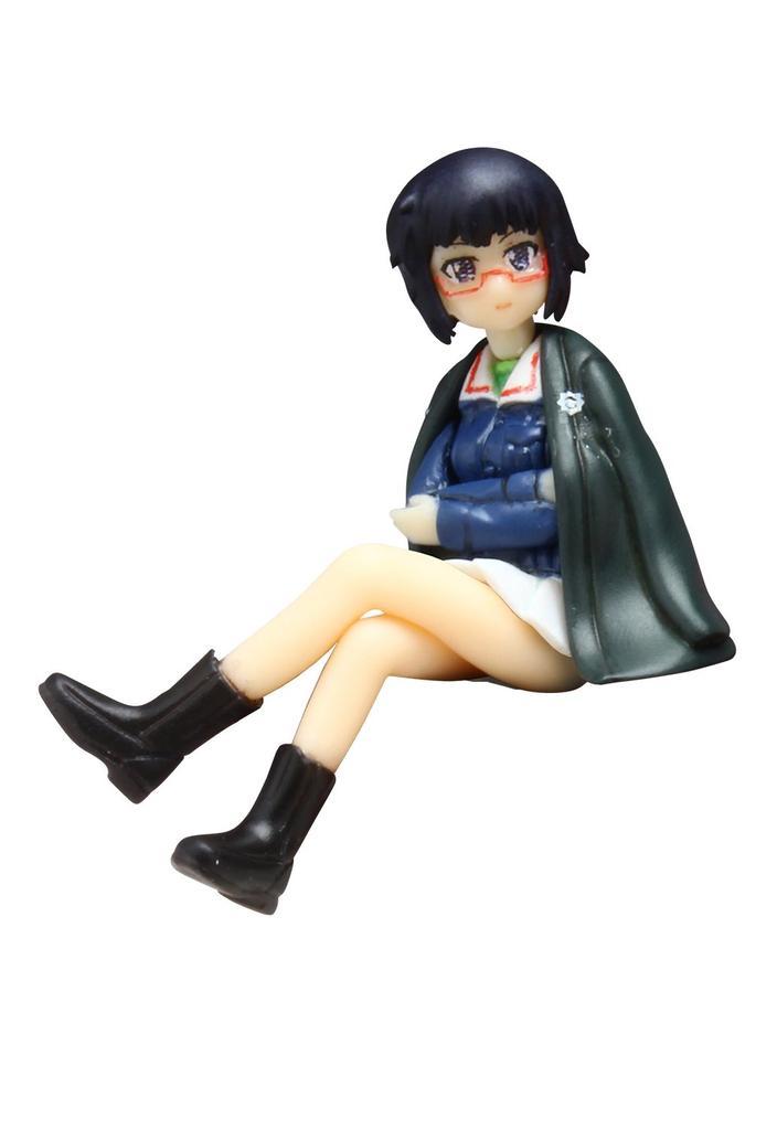 PLATZ Girls Panzer the Movie Hippo Team Figure Set Panzer Jacket Version & 1/35