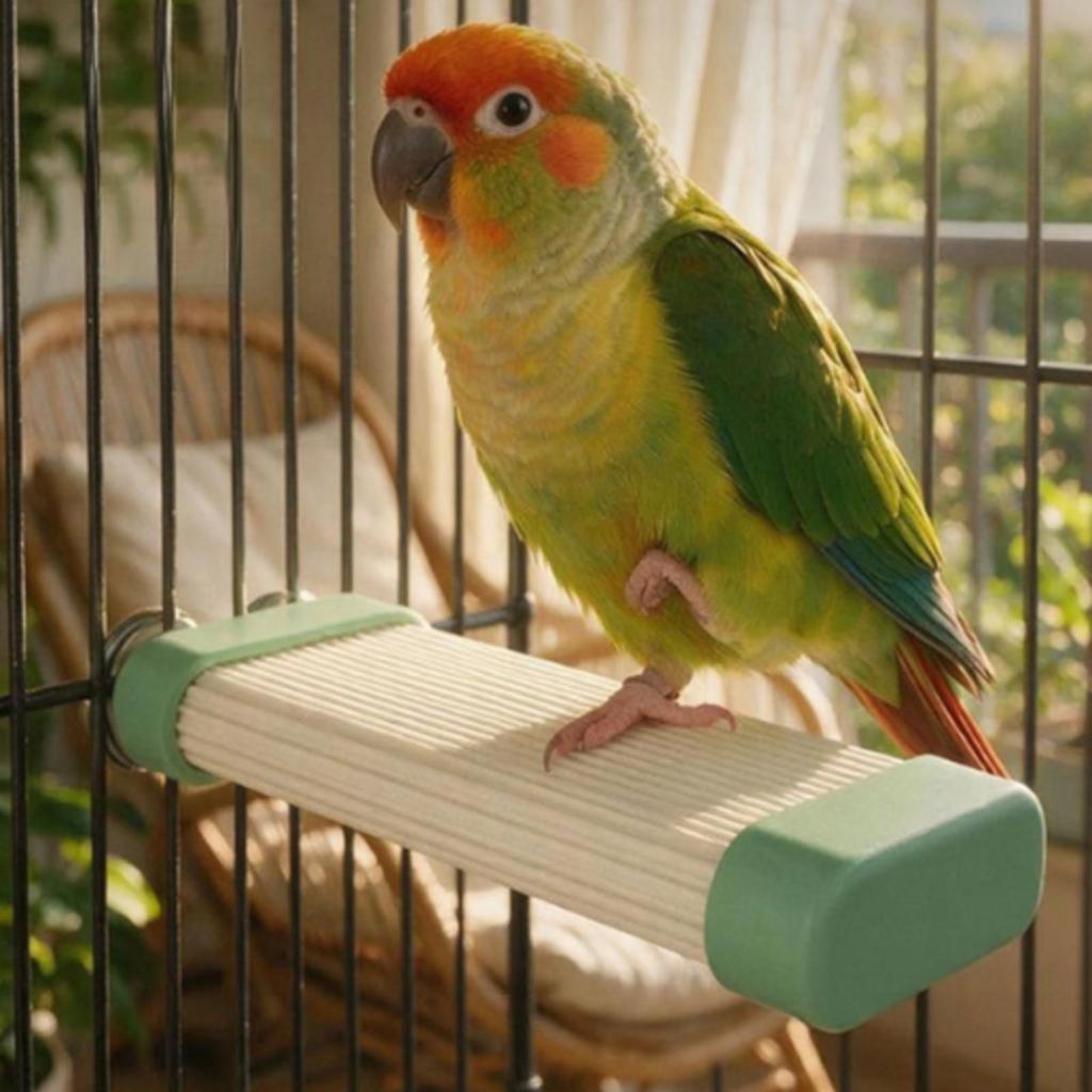 Heated Bird Perch Shelf Resistant USB LowElectric Cage Mounting Hardware for